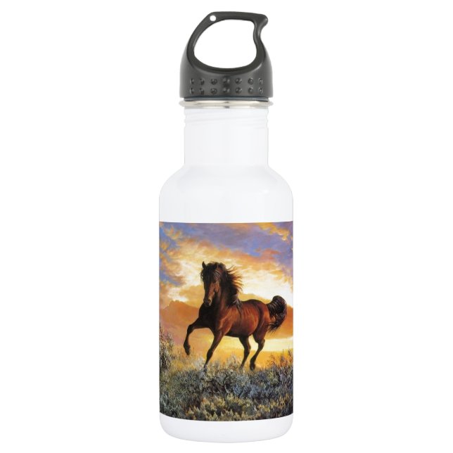 Running Horse 532 Ml Water Bottle (Front)