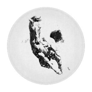 Running Horse Cutting Board