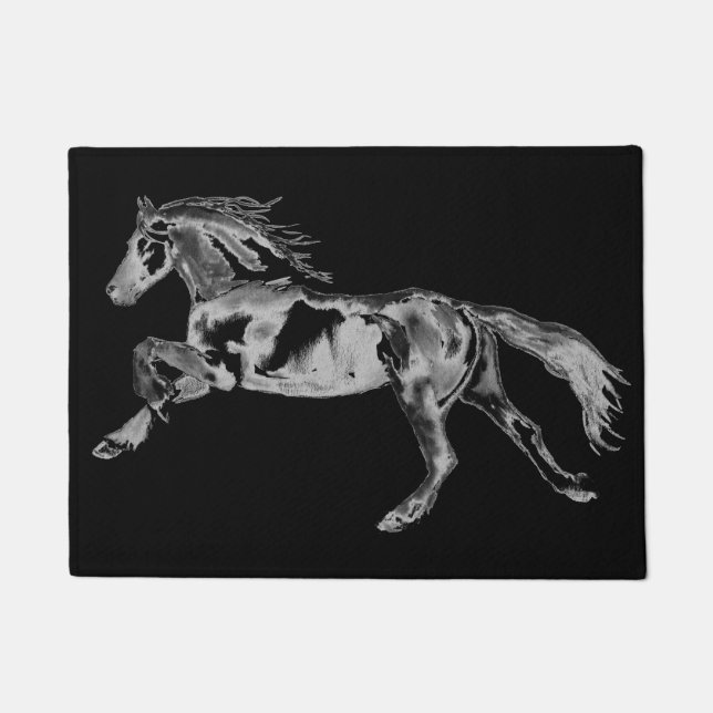 Running Horse Door Mat (Front)