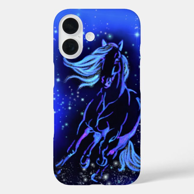 Running Horse iPhone Case (Back)