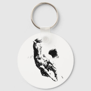 Running Horse Key Ring
