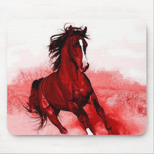 Running Horse Mouse Mat
