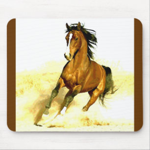 Running Horse Mouse Mat