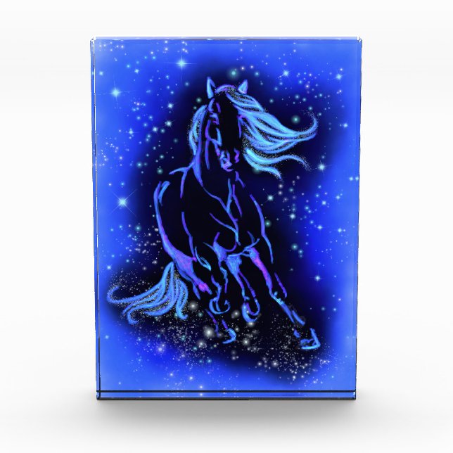 Running Horse Photo Block (Front)