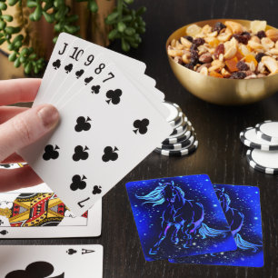 Running Horse Playing Cards