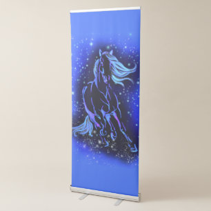 Running Horse Retractable Banner