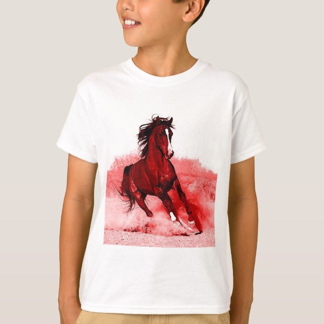 Running Horse T-Shirt (Front)