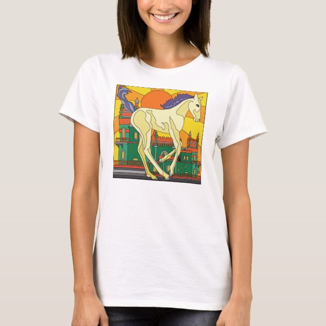 Running Horse T-Shirt (Front)