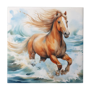 Running Horse Tile