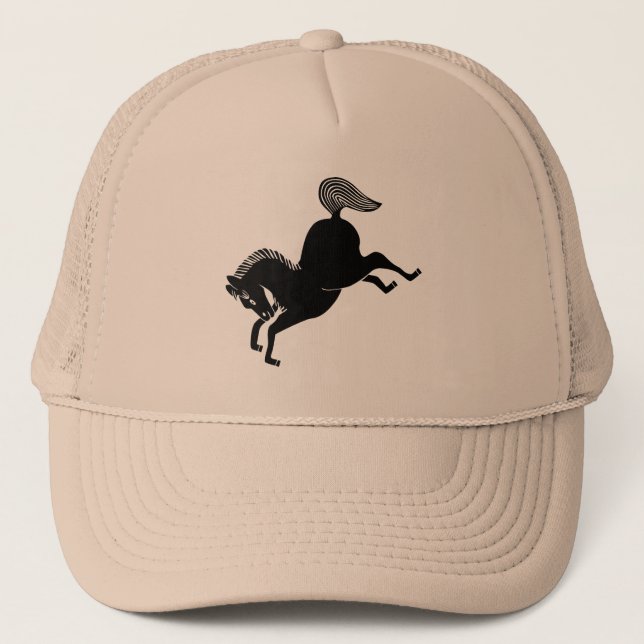 Running horse trucker hat (Front)