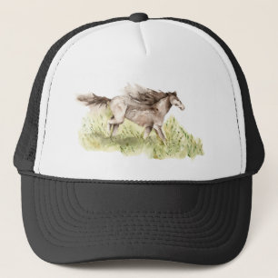 Running Horse Trucker Hat