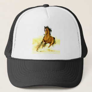 Running Horse Trucker Hat