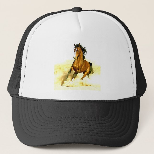 Running Horse Trucker Hat (Front)