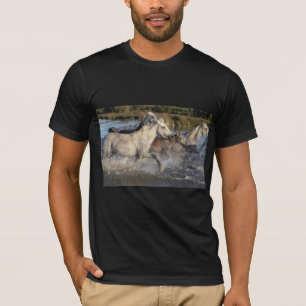 running horses T-shirt