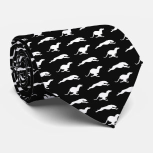 Running Hound At Night tie