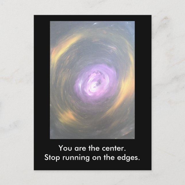 Running in Circle postcard (Front)