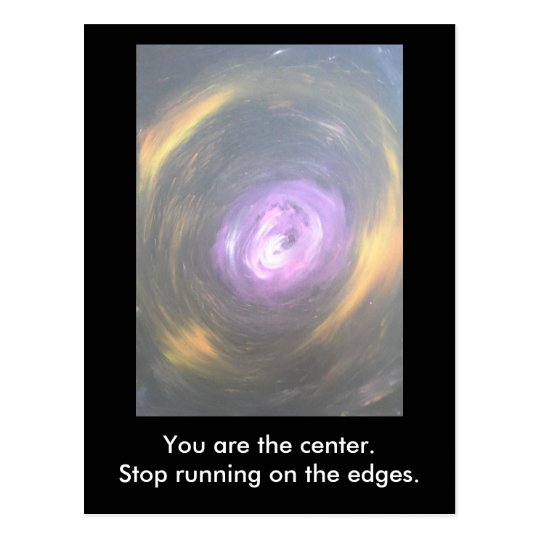 Running in Circle postcard