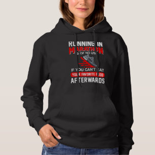 Running In Marathon Is Of No Use Fitness Runner Gr Hoodie