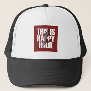 Running Is Happy Hour Trucker Hat