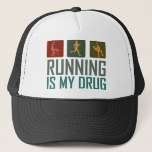Running Is My Drug Trucker Hat