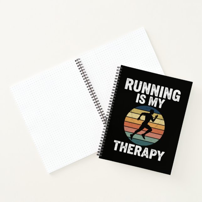 Running Is My Therapy Notebook (Inside)
