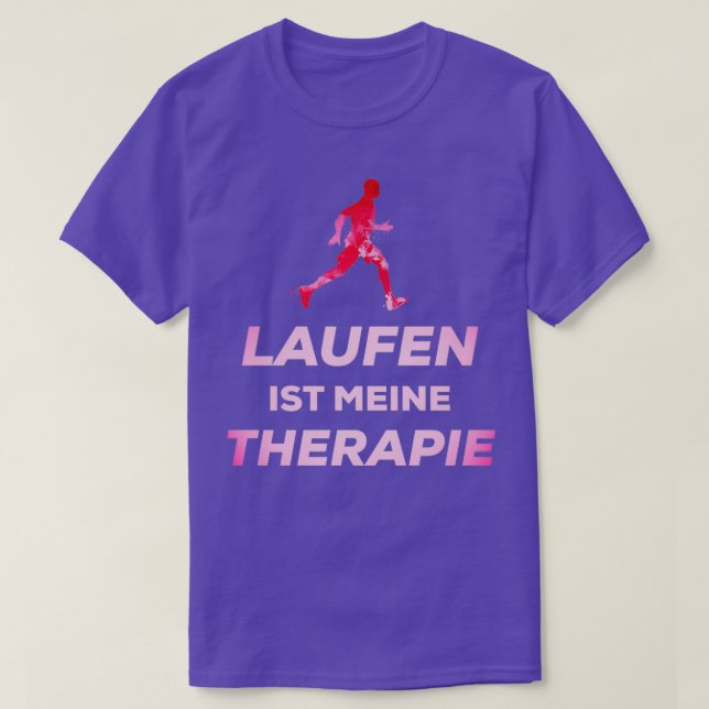 Running jogging sport slogan gift runninggift T-Shirt (Design Front)