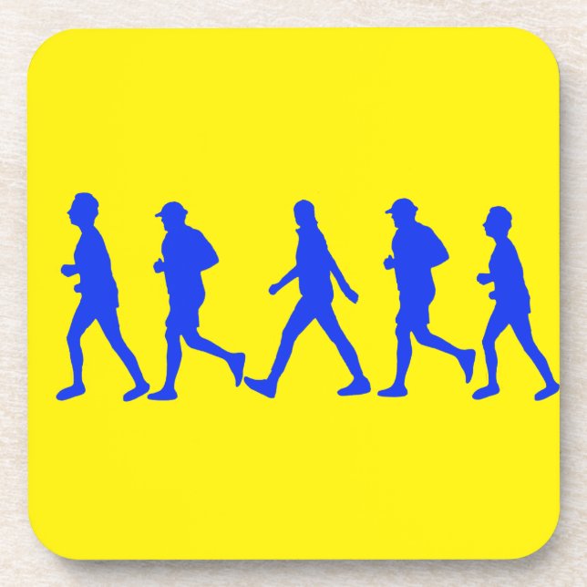 Running Jogging Work Out Coaster (Front)