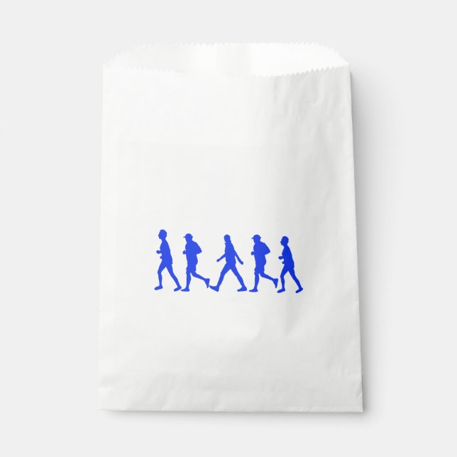 Running Jogging Work Out Favour Bags (Front)