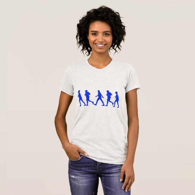 Running Jogging Work Out T-Shirt (Front Full)