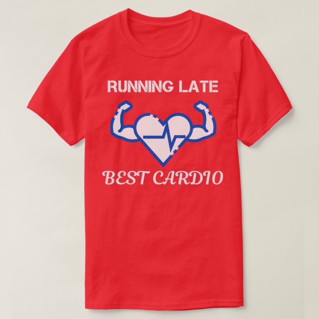 Running Late Best dio Heart ClassicCopy T-Shirt (Design Front)