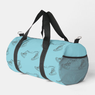 Running Late Is My Cardio Sneaker Duffle Bag