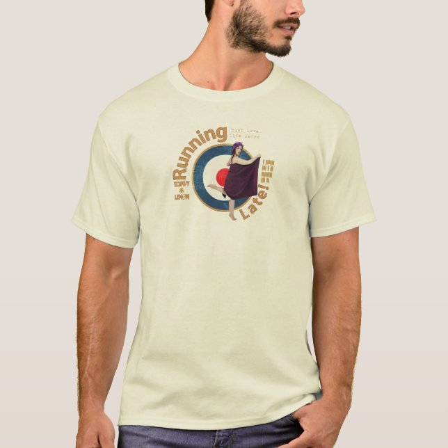 Running Late (Nose Art) T-Shirt (Front)