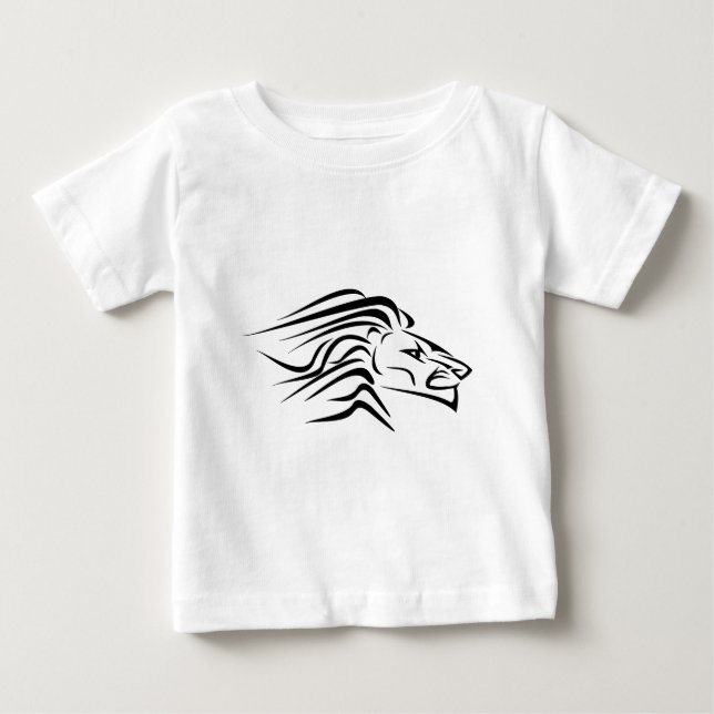Running Lion Baby T-Shirt (Front)