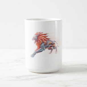 Running Lion Coffee Mug