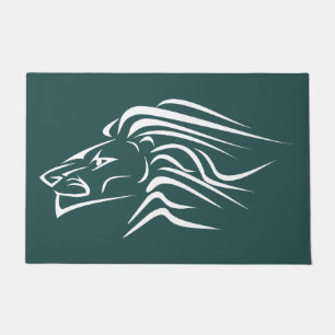 Running Lion Doormat Custom Colors