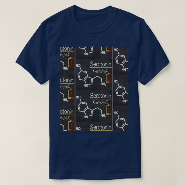 Running Low On Serotonin Graphic I39M Running Low  T-Shirt (Design Front)