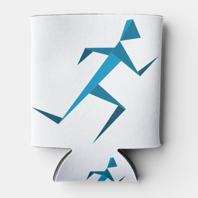 Running Man Can Cooler (Front)