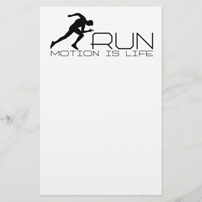 Running man flyer (Front)