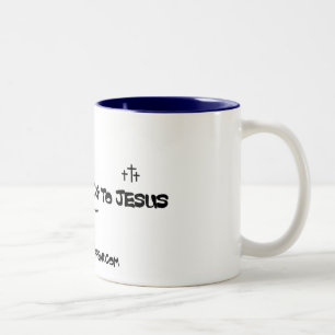 Running Man Gear Mug (Running To Jesus)