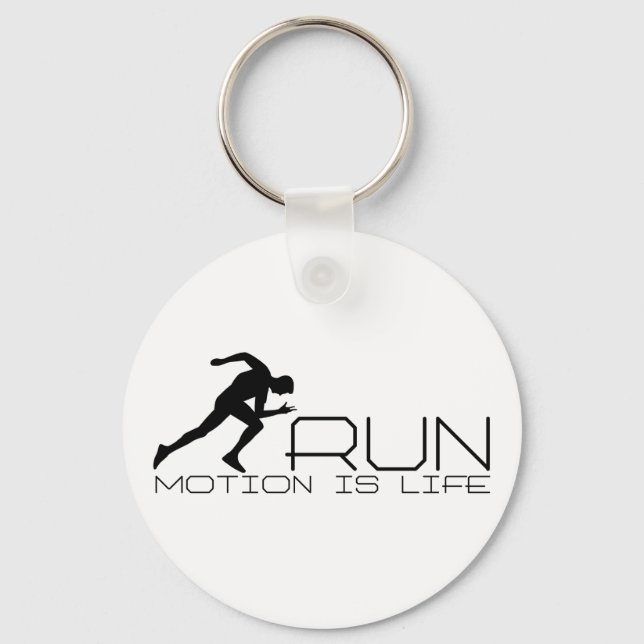 Running man key ring (Front)