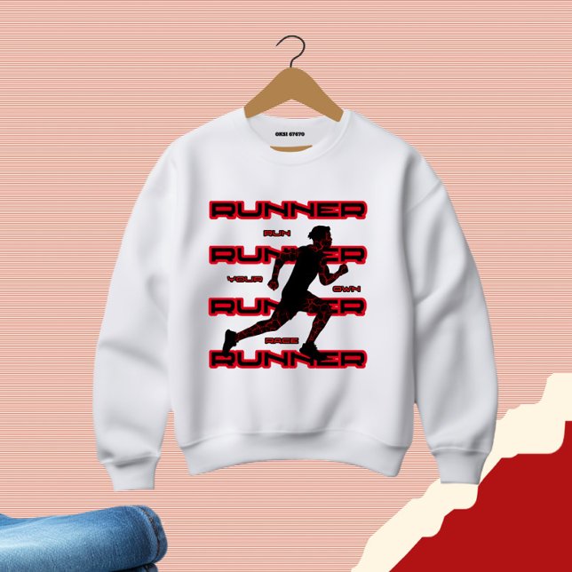 Running man sweatshirt (Creator Uploaded)