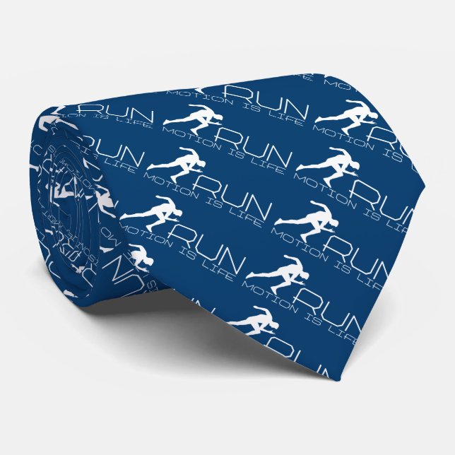 Running man tie (Rolled)