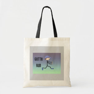 Running Man Tote Bag