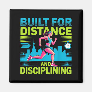 Running marathon runner mum athlete track and fiel magnet