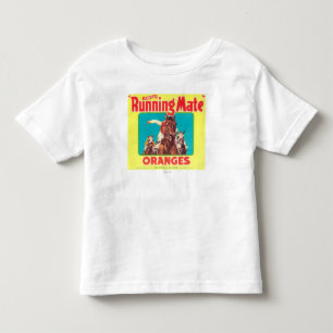 Running Mate Orange LabelLindsay, CA Toddler T-Shirt