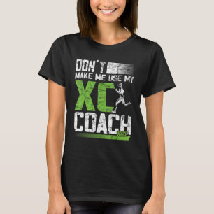 Running men Marathoner Runner Coach XC Running 6 T-Shirt