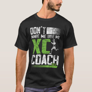 Running men Marathoner Runner Coach XC Running 6 T-Shirt