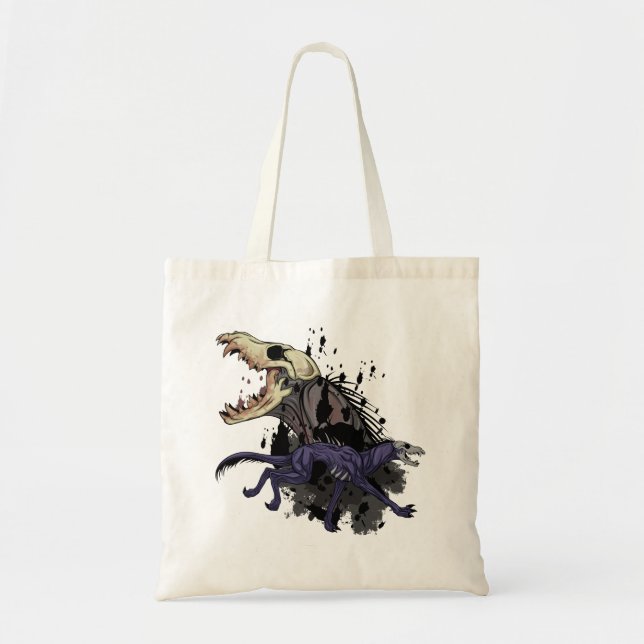 Running Monster Tote Bag (Front)
