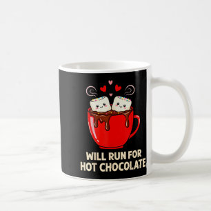 Running Motivation Kawaii Hot Chocolate Lover Coffee Mug