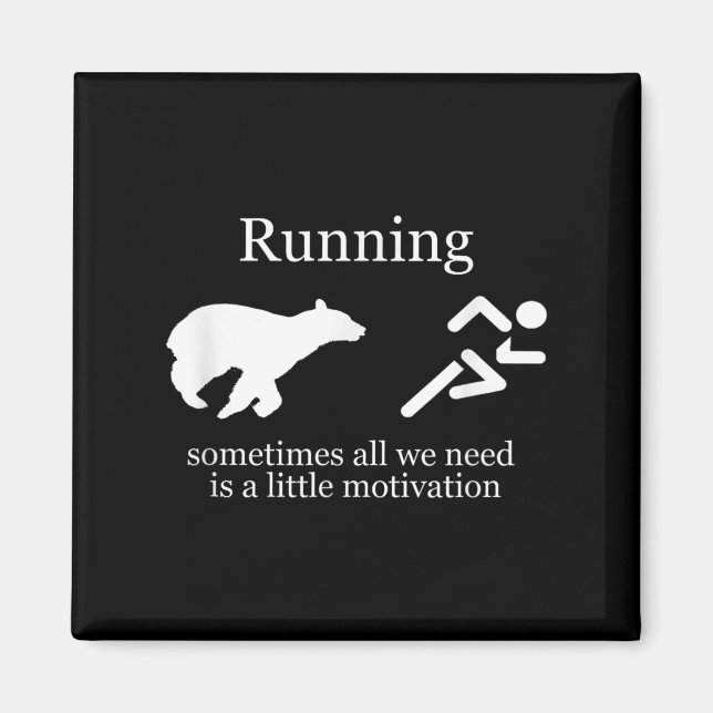 Running. Motivation  Magnet (Front)